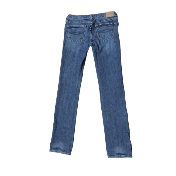 Abercrombie Kids distress CUTE STRETCH jeans girls size 14 - Picture 5 of 11